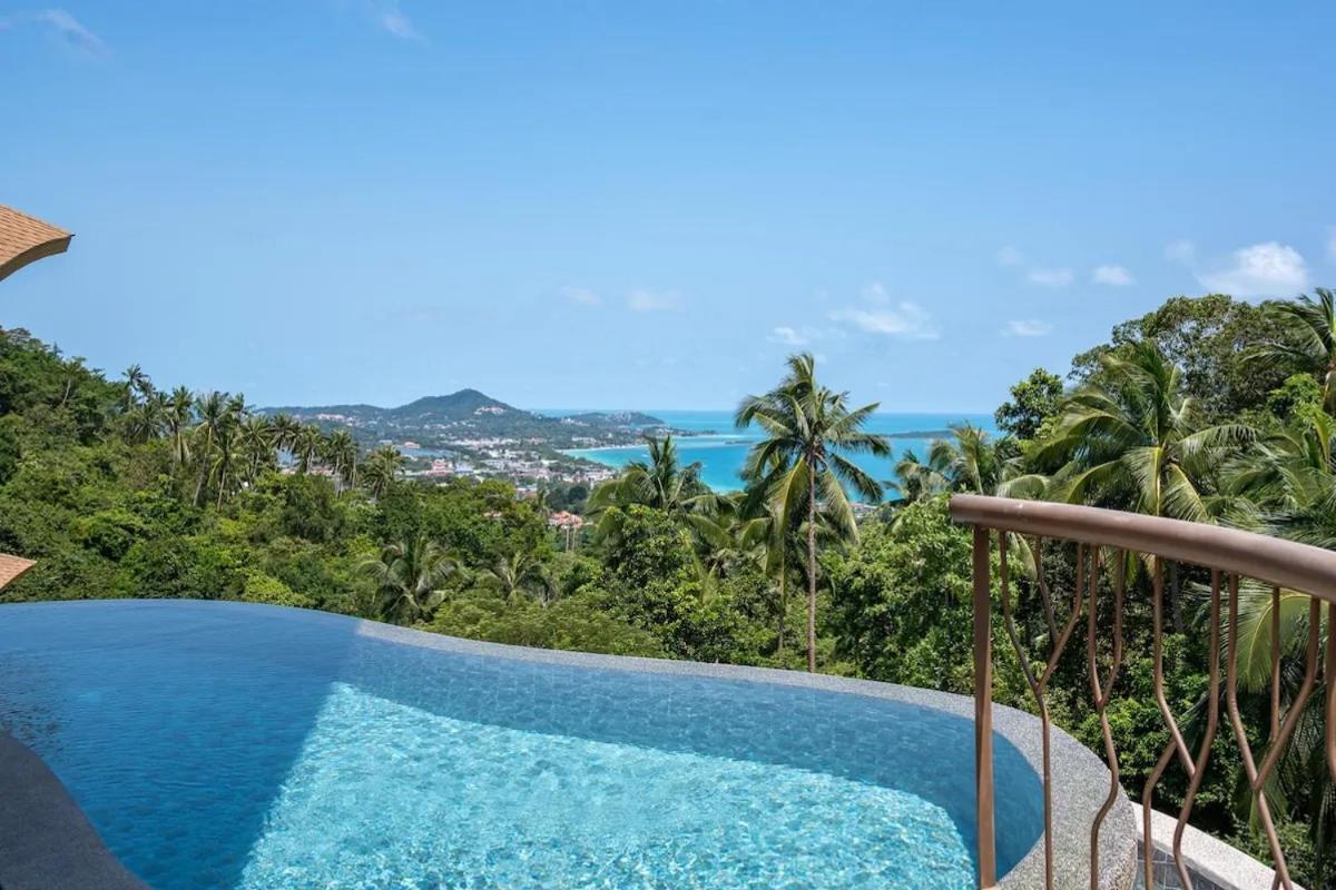 Villa Lola 2Br - Private Infinity Pool & Sea View Chaweng  Exterior foto