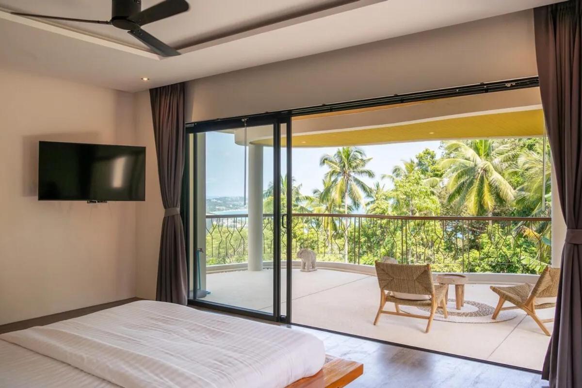 Villa Lola 2Br - Private Infinity Pool & Sea View Chaweng  Exterior foto