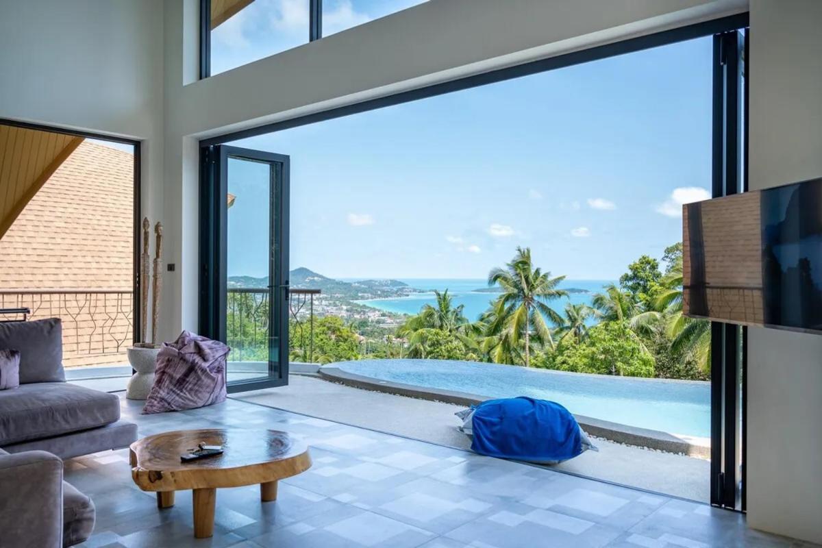 Villa Lola 2Br - Private Infinity Pool & Sea View Chaweng  Exterior foto